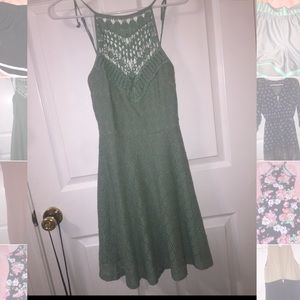 CUTE GREEN DRESS